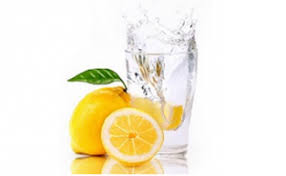 lemon and water